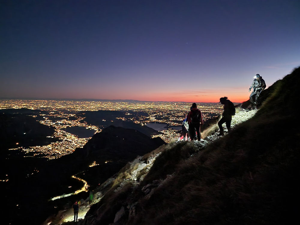 Tramonto al Cornizzolo